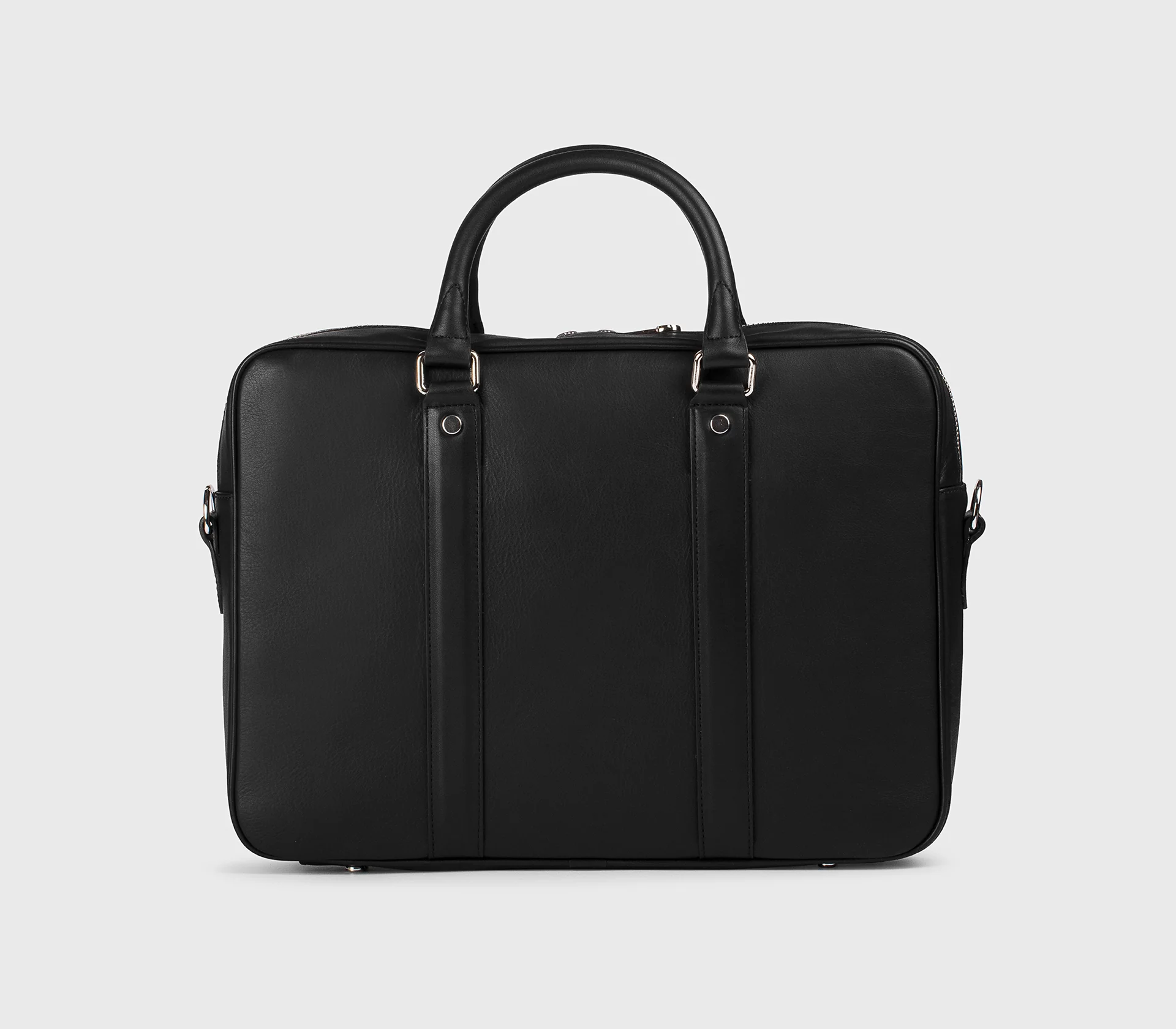 Borsa 24H in pelle nera - Image 4