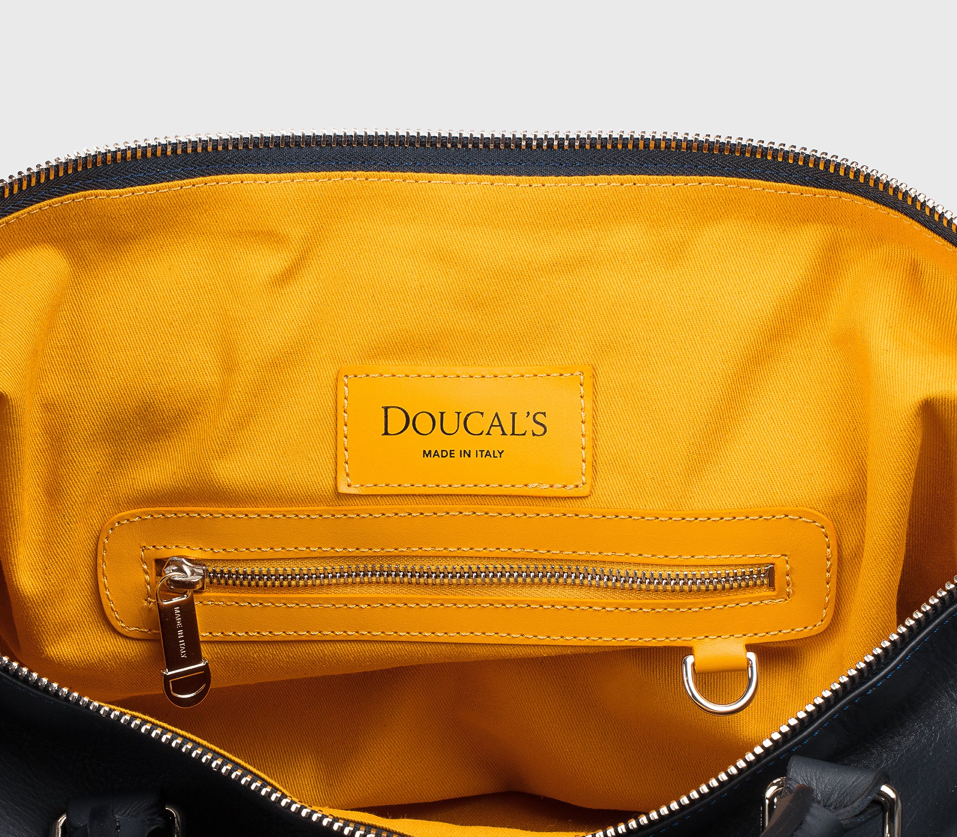 Borsa 48H in pelle blu - Image 3