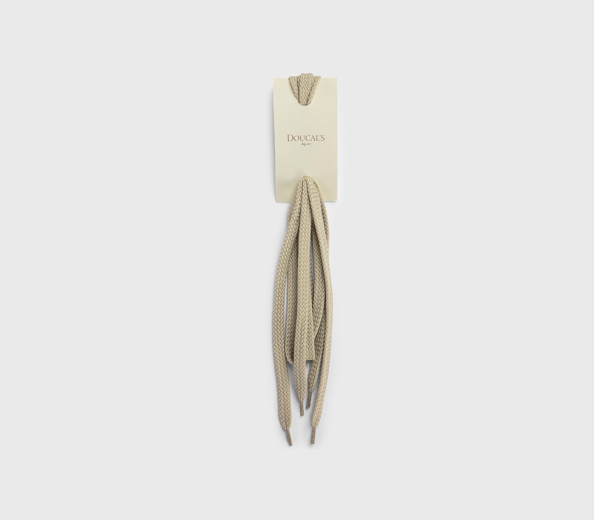 Laccio spinato beige per Stringata con ganci - 130 cm