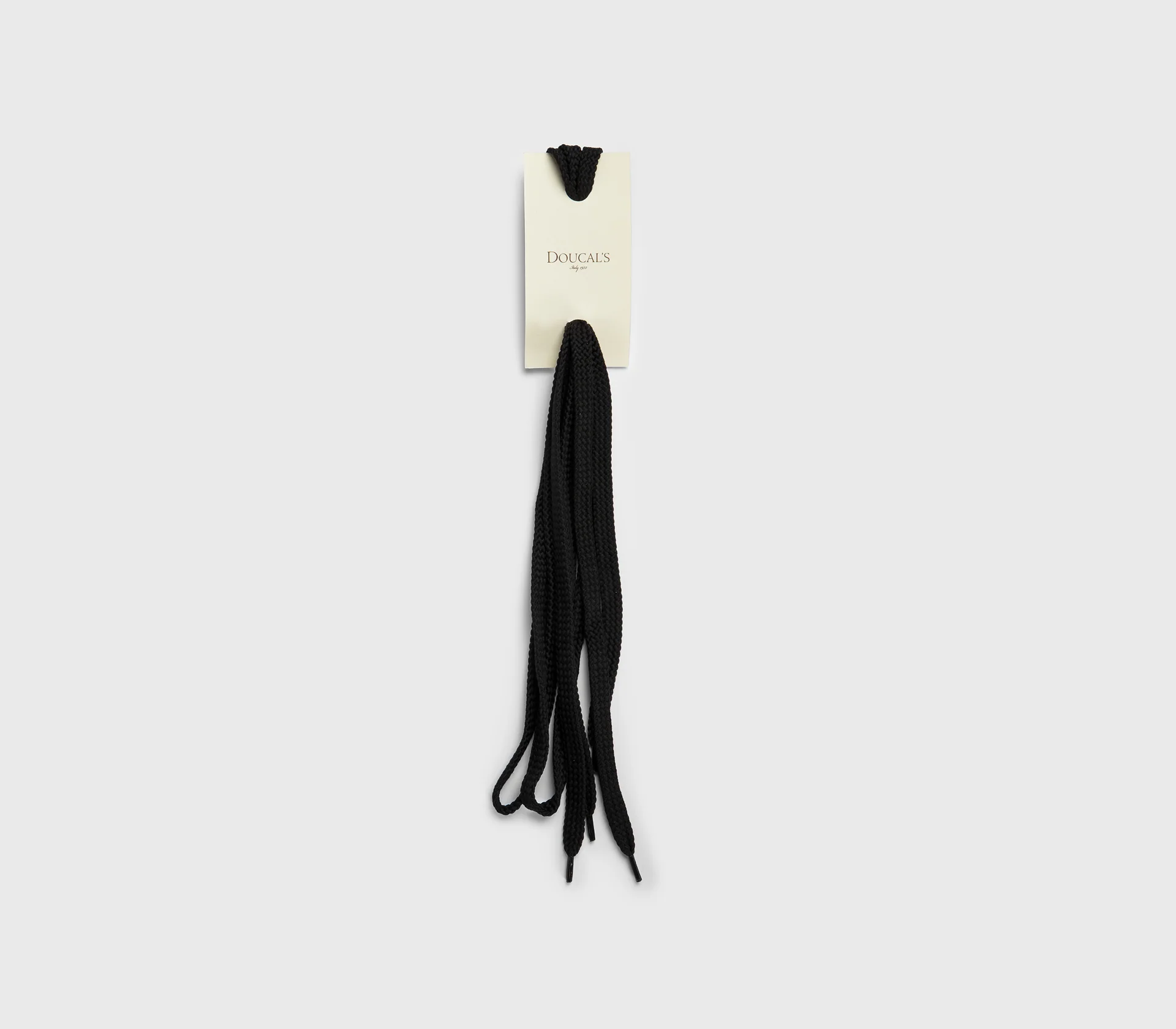 Laccio spinato nero per Scarponcino con ganci - 170 cm