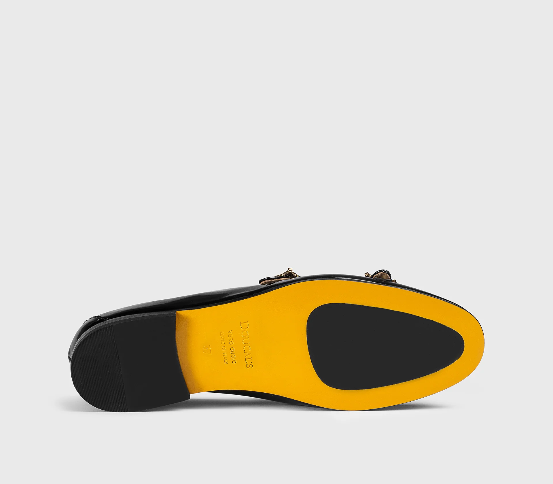 DD8784MEGNUF263NN00 - Mocassino doppia fibbia in vernice nero - Image 4