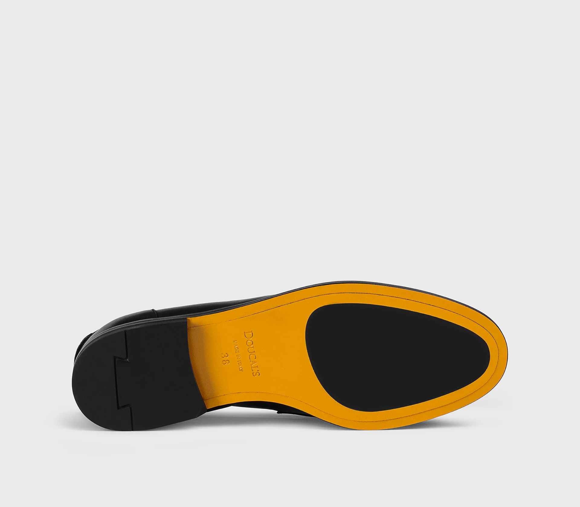 DD8856ALAIUF214NN00 - Mocassino con micro borchie in pelle nero - Image 4