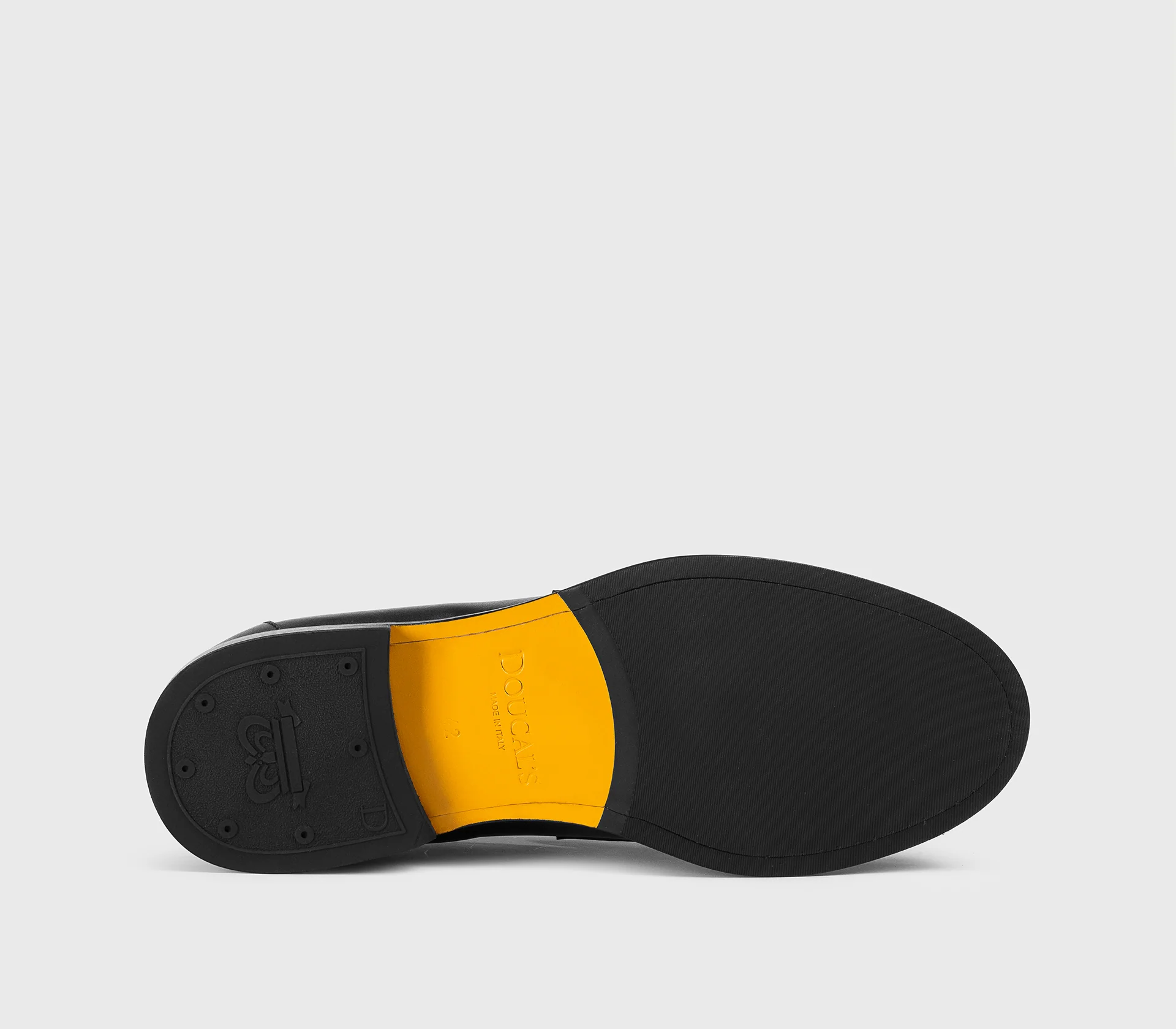 DU3498BRANUF159NN00 - Mocassino con nappine e frangia in pelle nero - Image 4