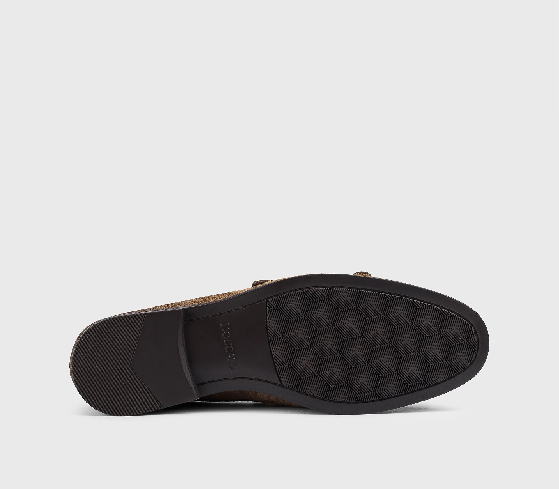 DU3384NOTTUY260TM08 - Mocassino doppia fibbia in suede cacao - Image 4