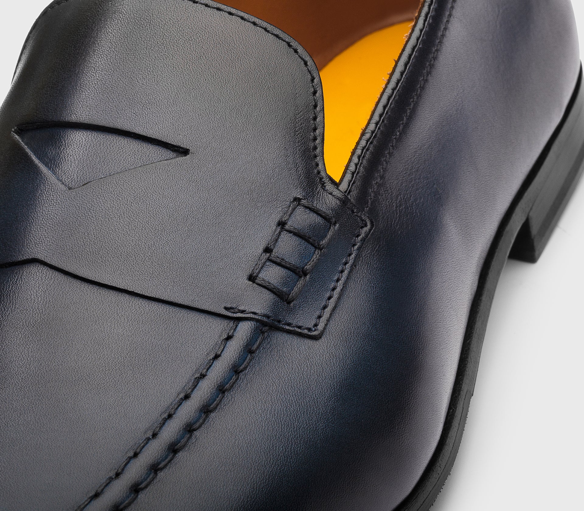 DU2983PANNUF159NB28 - Mocassino in pelle blu - Image 5