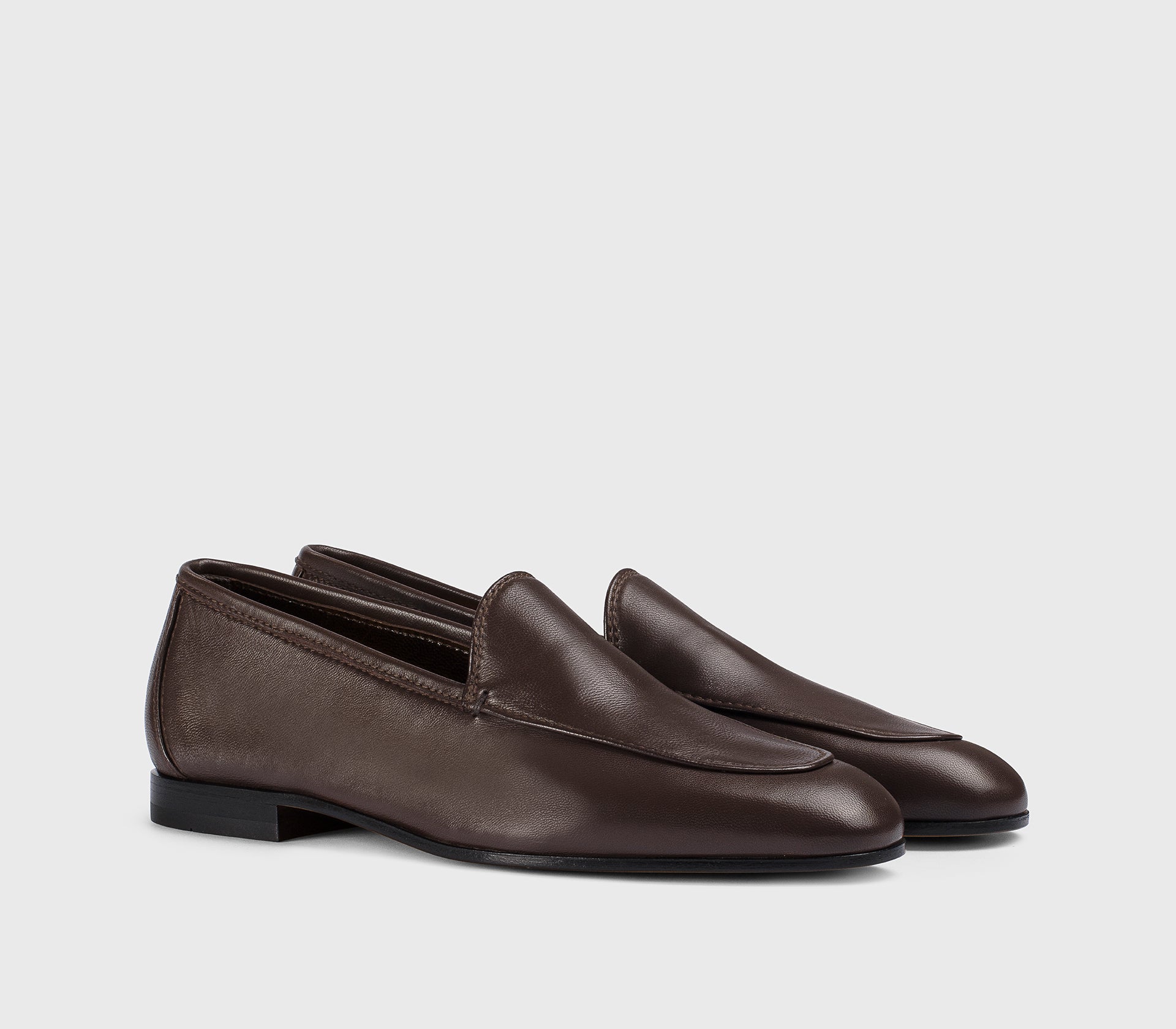 DD8879MEGNUZ279NM06 - Mocassino in pelle marrone "caffè" - Image 3