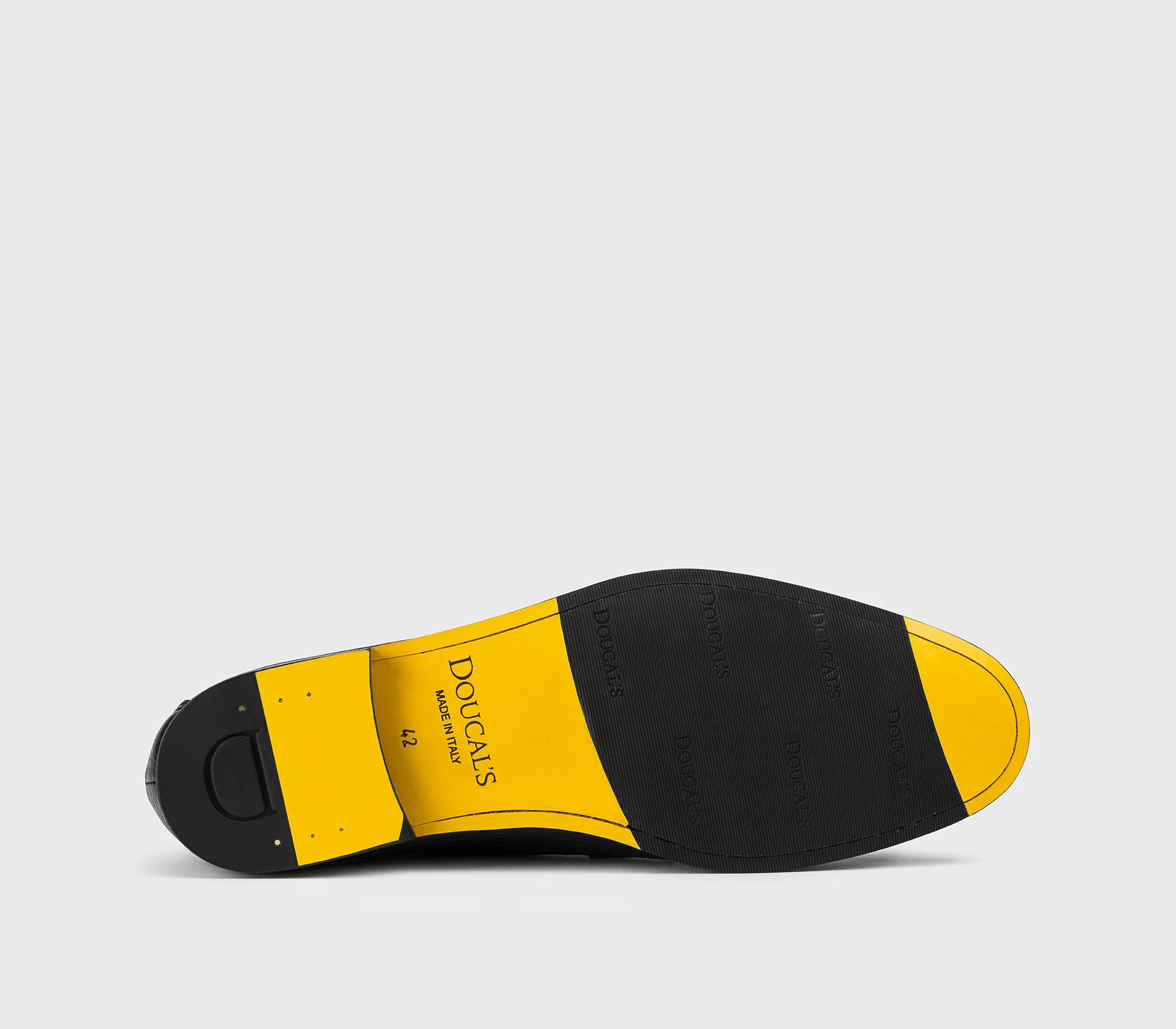 DU2983PANNUF054NN00 - Mocassino in pelle di cervo nero - Image 4