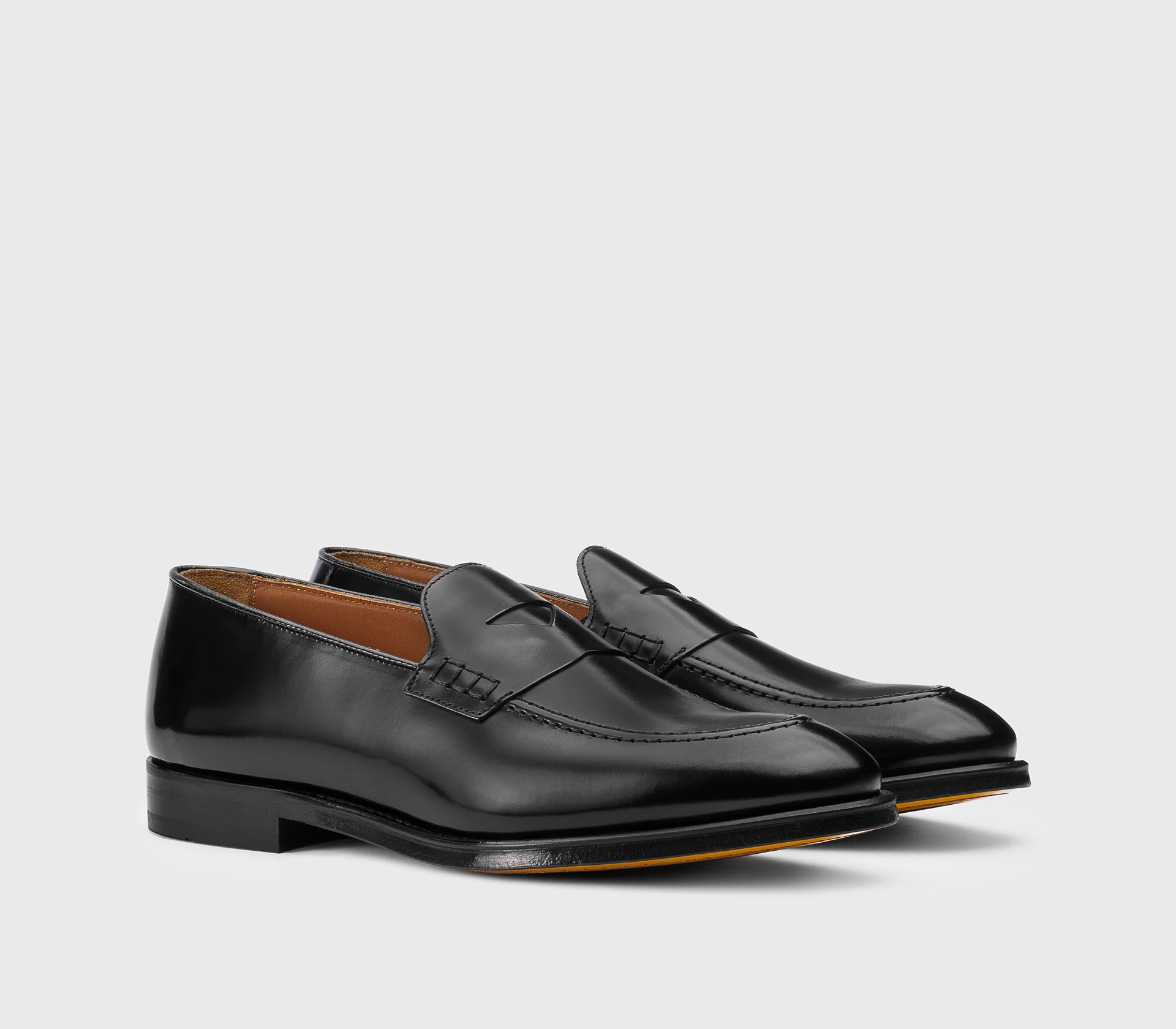 DU3340ORVNUF007NN00 - Mocassino in pelle nero - Image 3