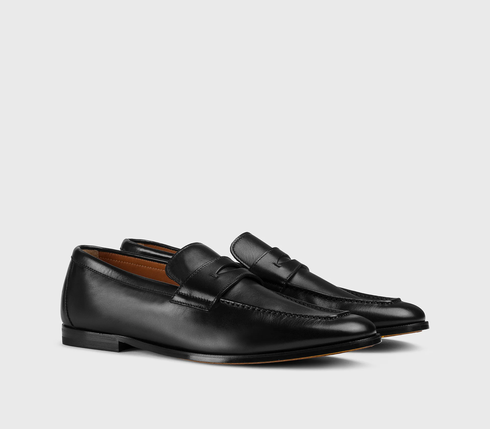 DU3523NORWUZ259NN00 - Mocassino in pelle nera - Image 3
