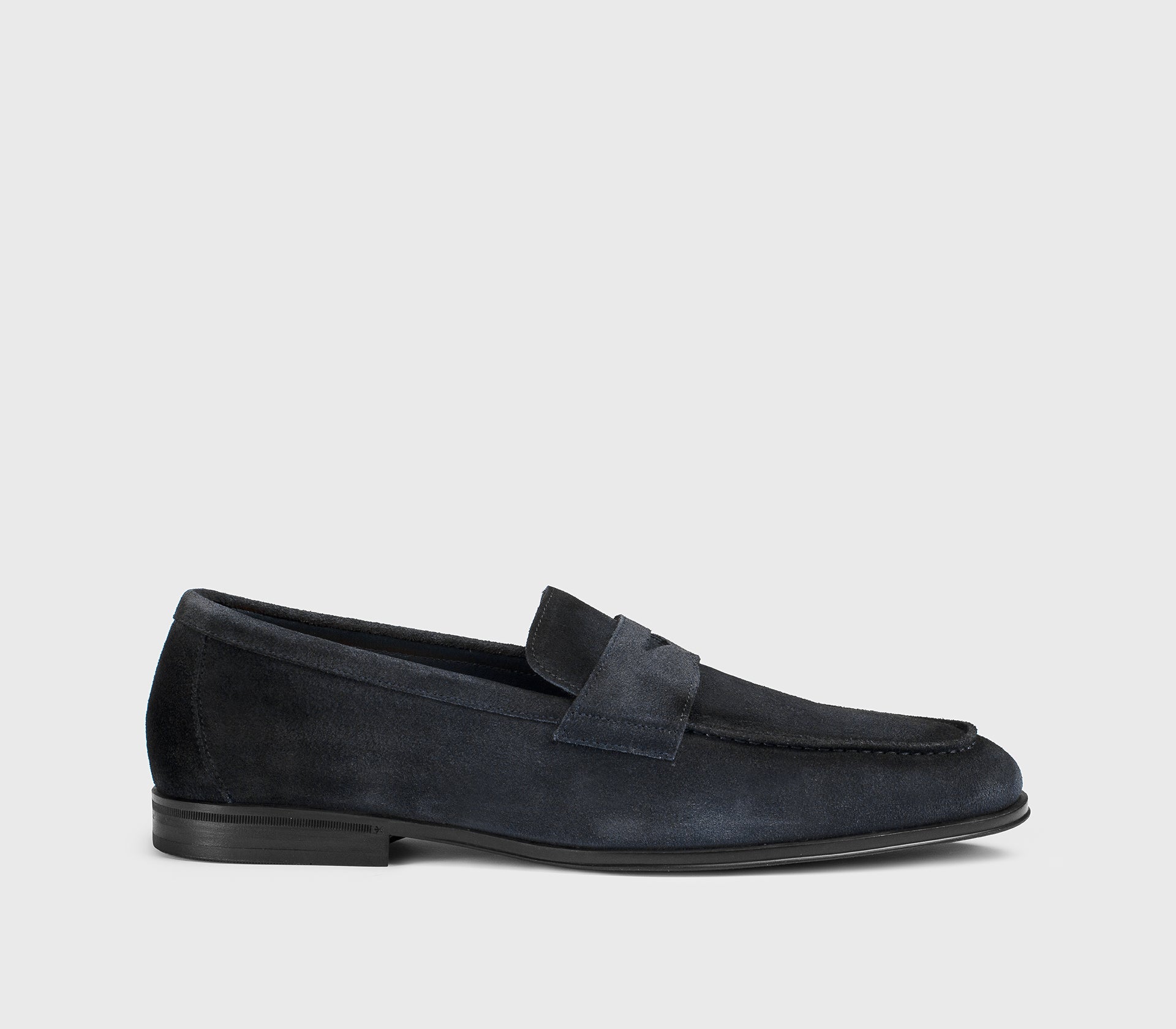 DU3382NOTTUY260NB15 - Mocassino in suede blu