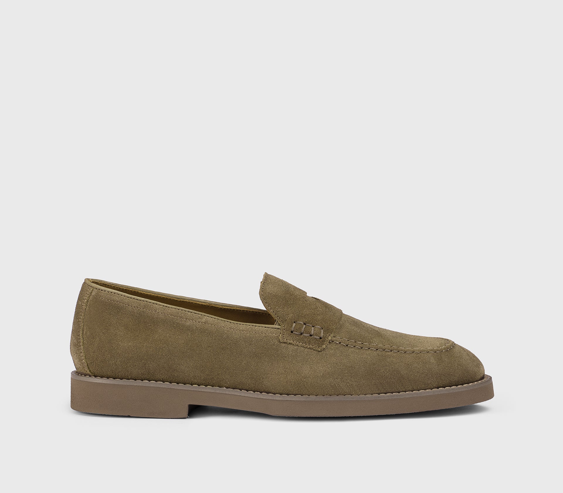 DU3294SALOUF009ZM08 - Mocassino in suede cacao