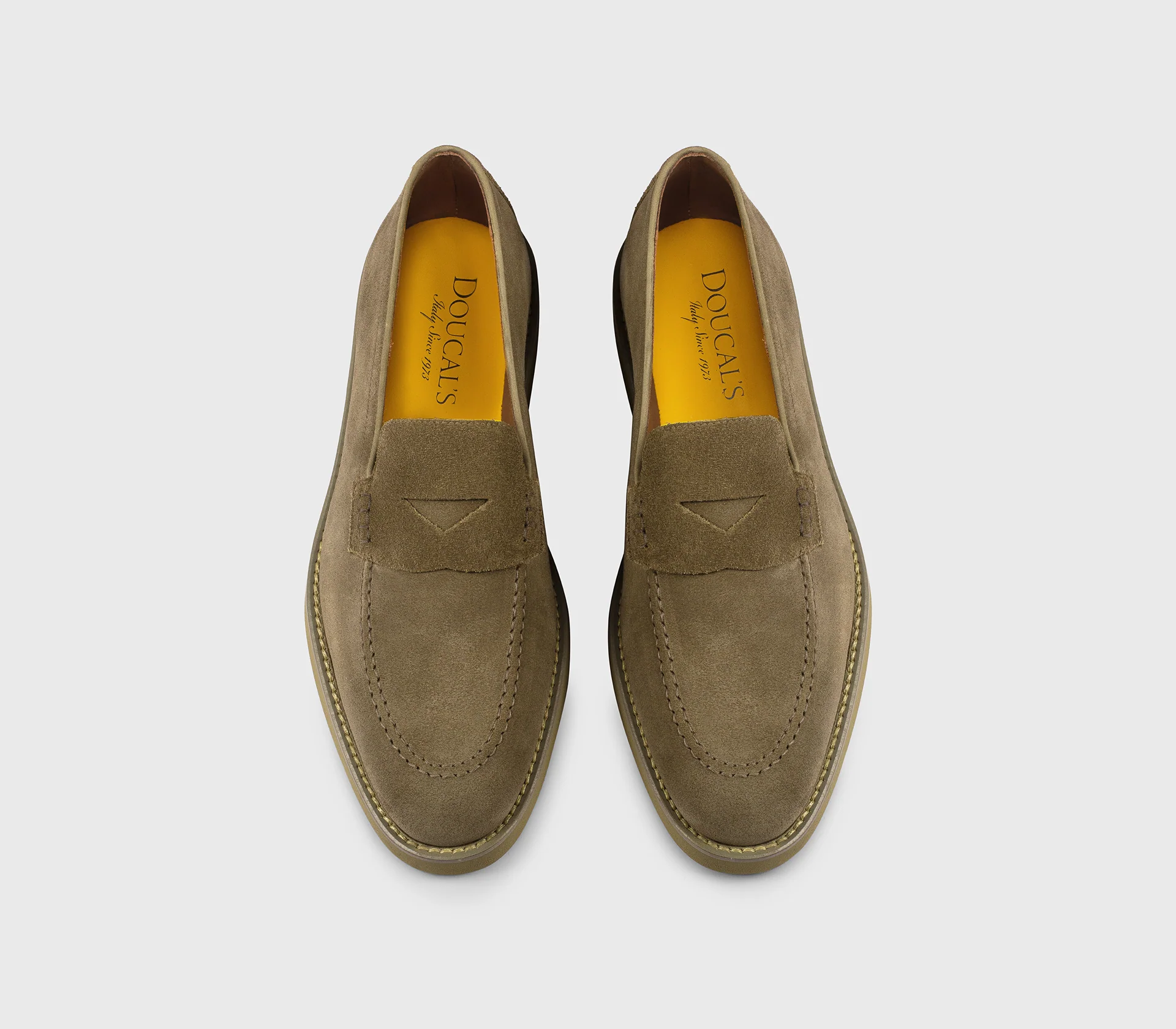 DU3294SALOUF009ZM08 - Mocassino in suede cacao - Image 2