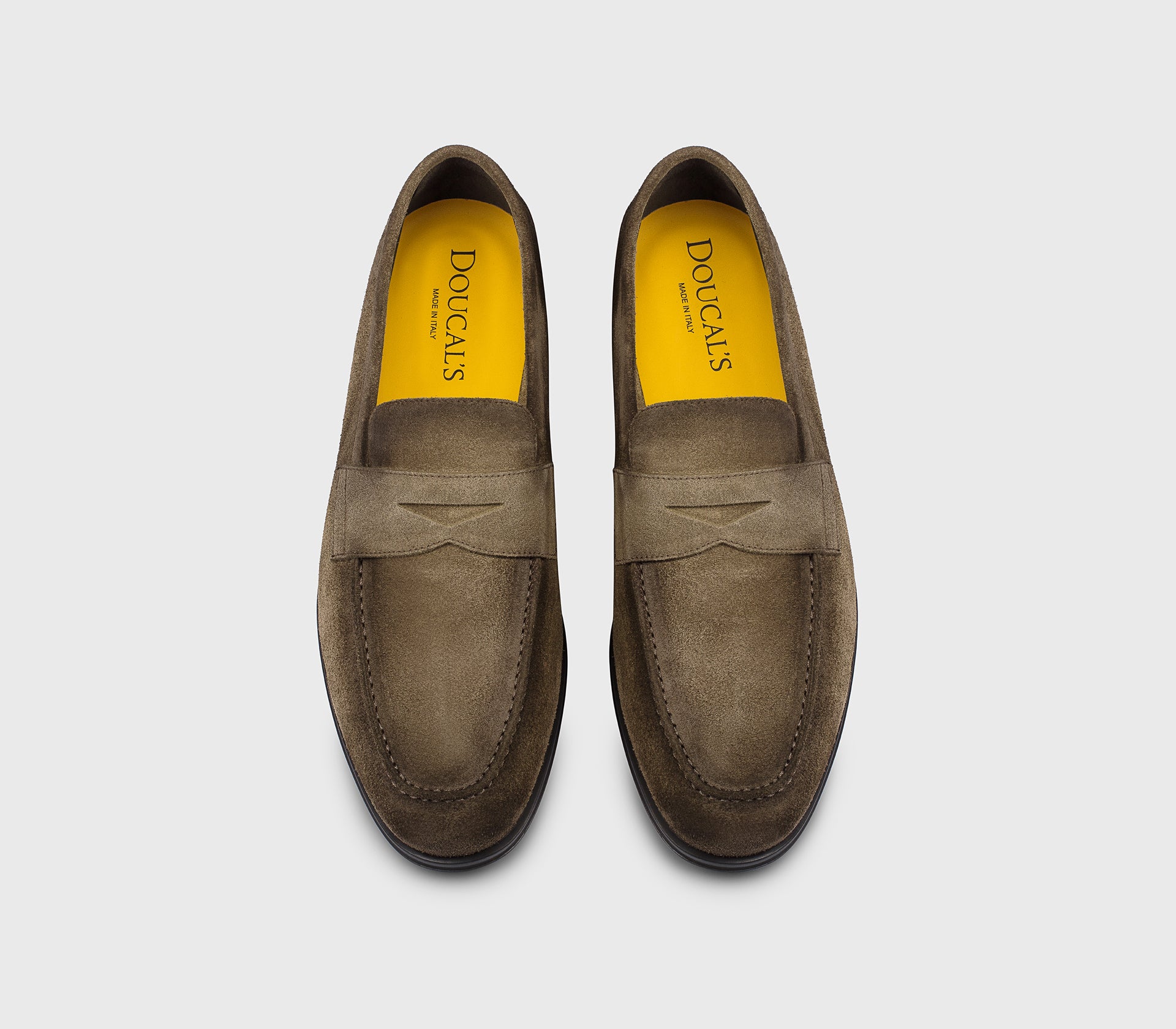 DU3382NOTTUY260TM08 - Mocassino in suede cacao - Image 2