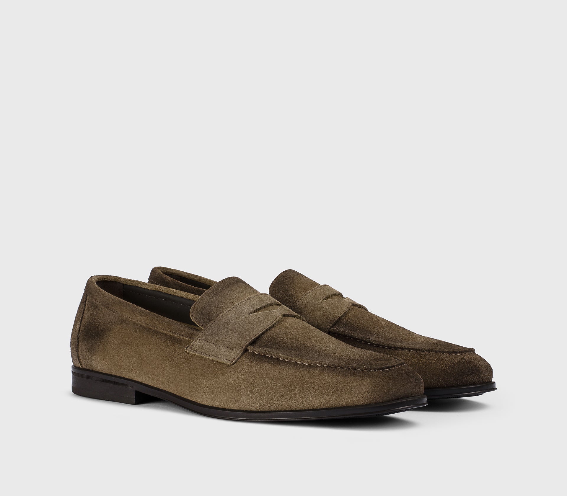 DU3382NOTTUY260TM08 - Mocassino in suede cacao - Image 3