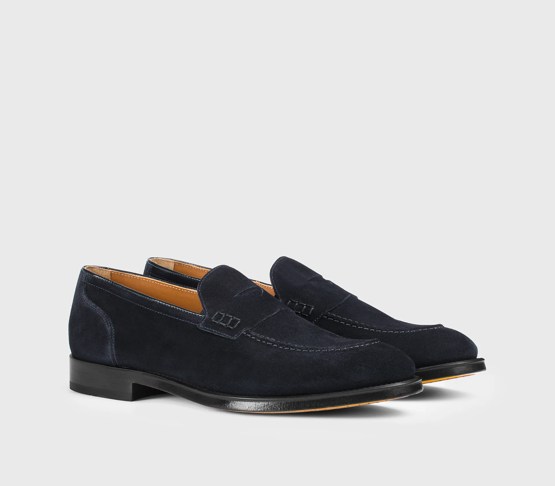 DU3268ORVNUY009NB00 - Mocassino in suede blu - Image 3