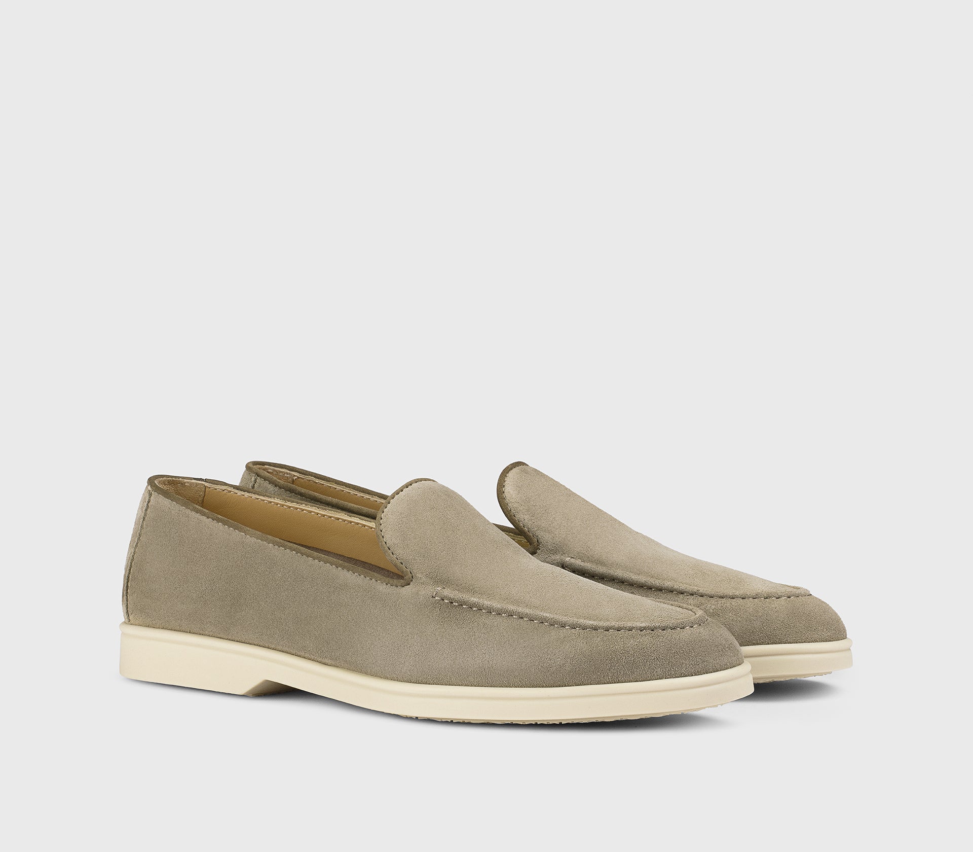 DD8893JOANUY229GM20 - Mocassino in suede fango - Image 3