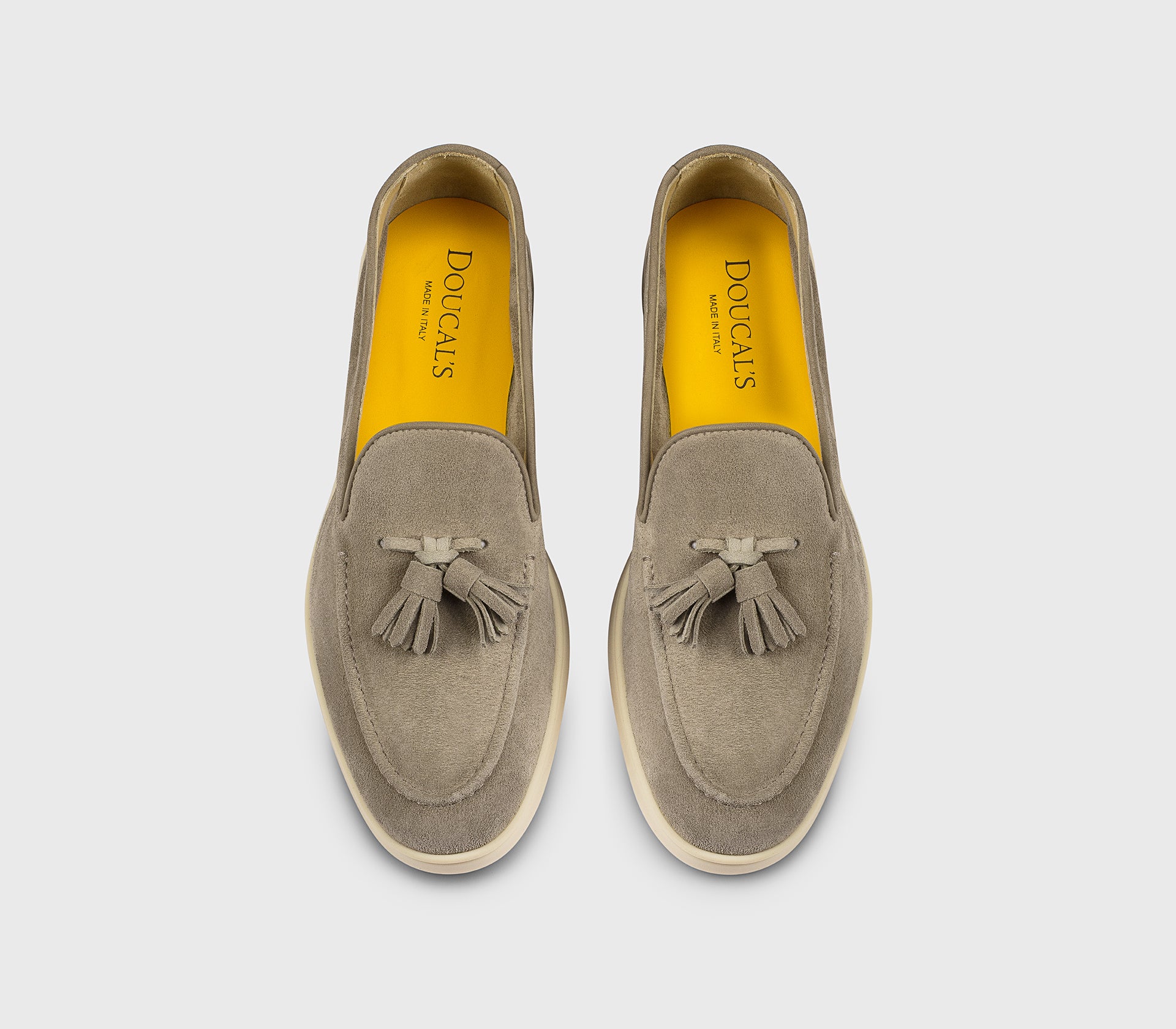DD8896JOANUY229GM20 - Mocassino con nappine in suede fango - Image 2