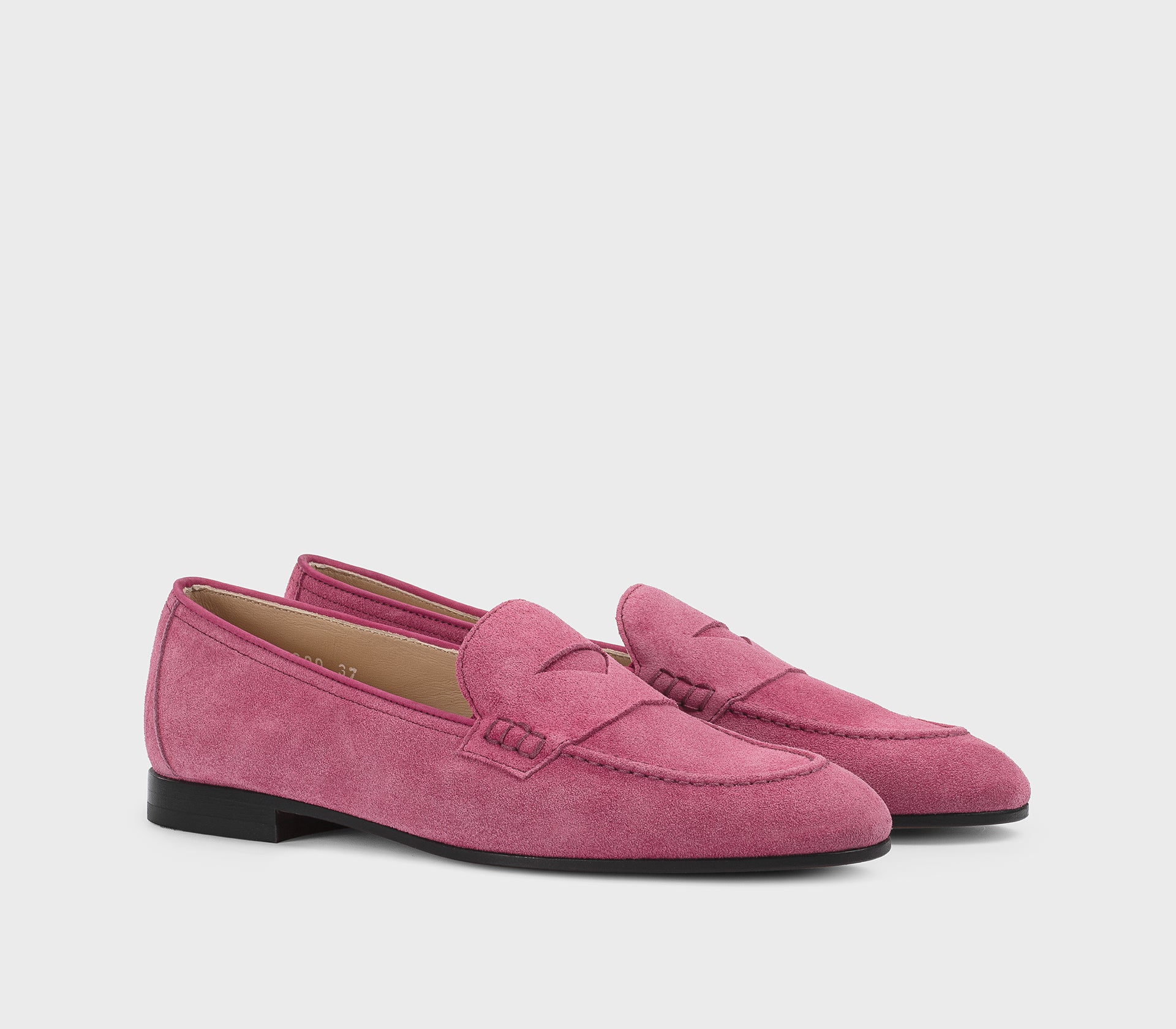 DD8690MEGNUF229NS11 - Mocassino in suede fucsia - Image 3