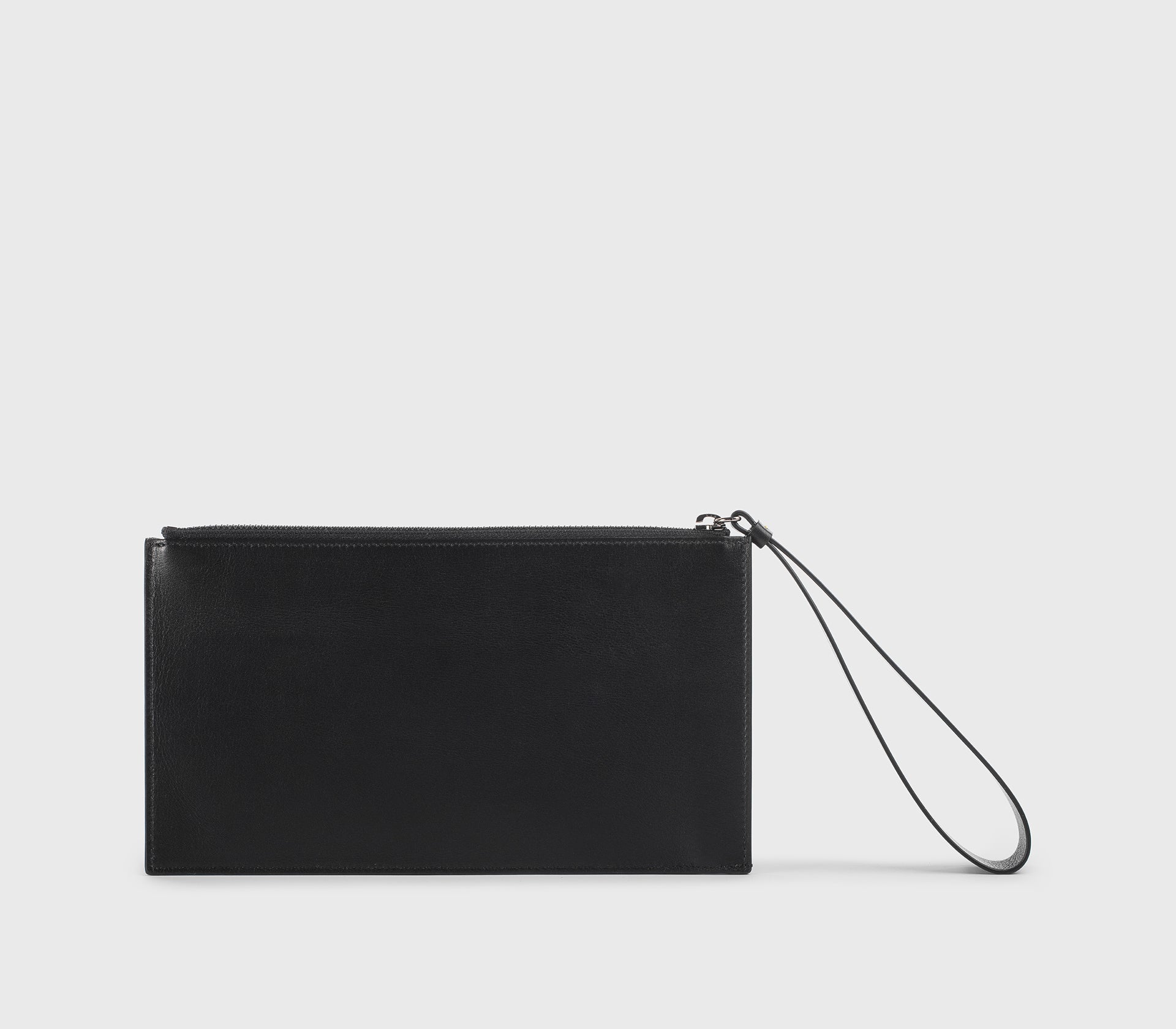 Porta carte di credito in pelle nero - Image 3