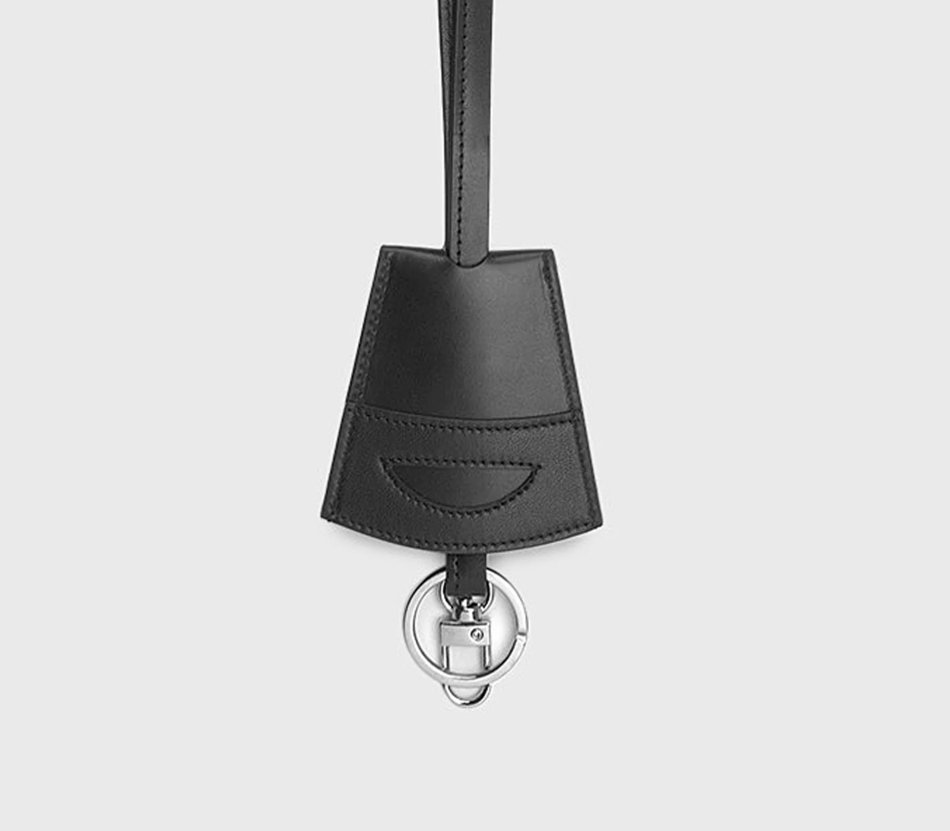 Portachiavi in pelle nero - Image 4