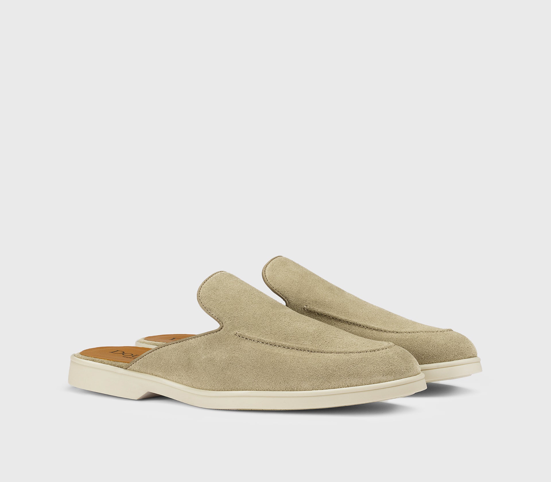 DU3417NWMAUF009GC15 - Mule in suede sabbia - Image 3