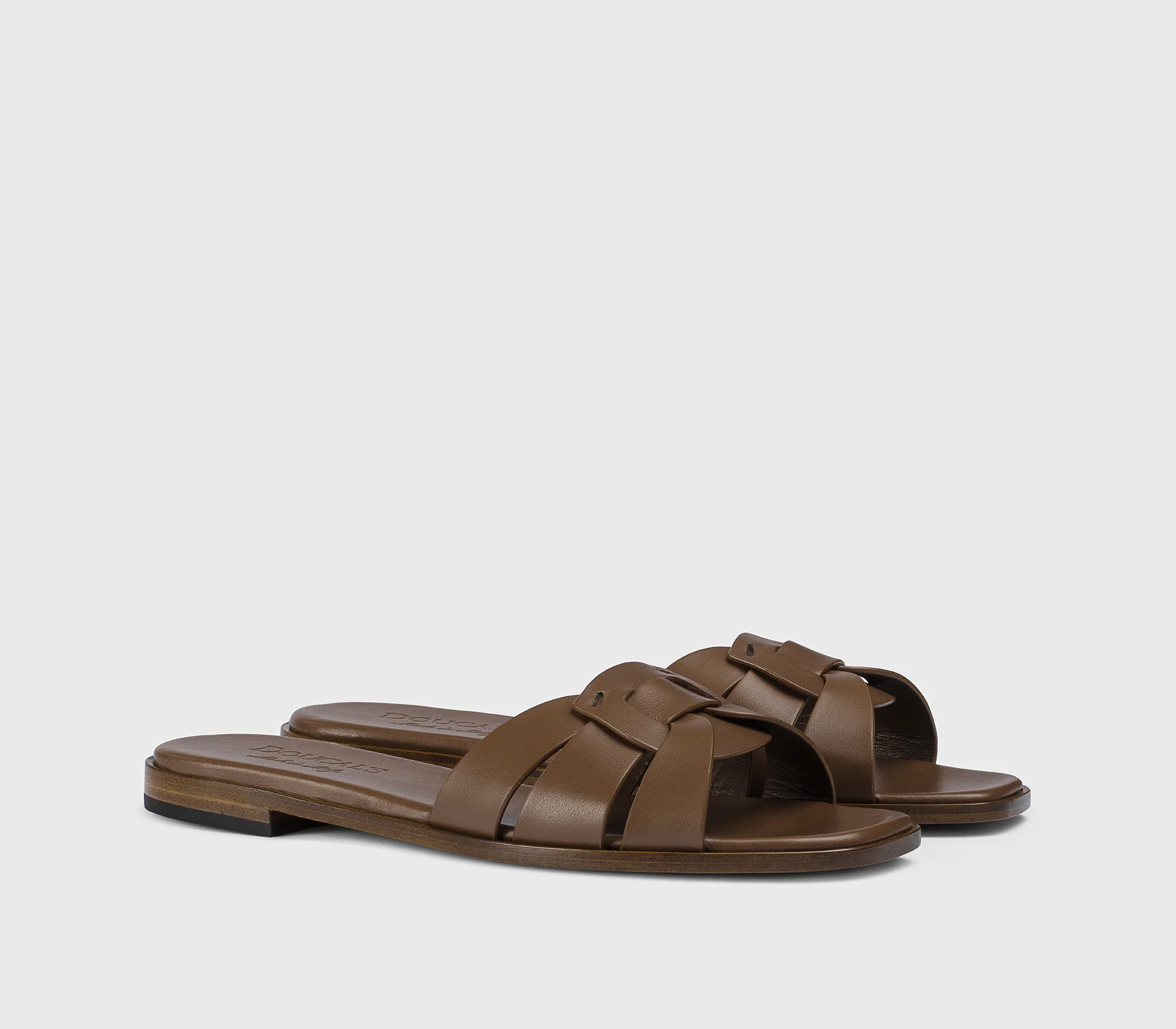 DD8696DEGNUF073MM03 - Sandalo in pelle marrone - Image 3