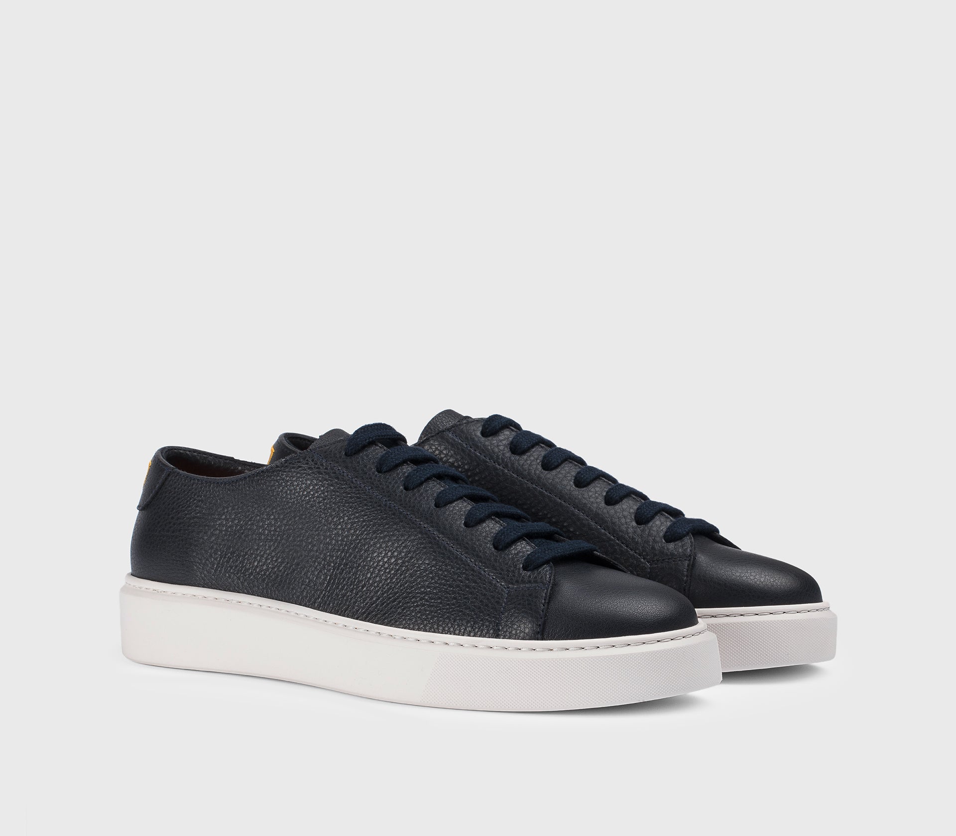 DU3539ALEXUY225EB32 - Sneaker in pelle bottalata blu - Image 3