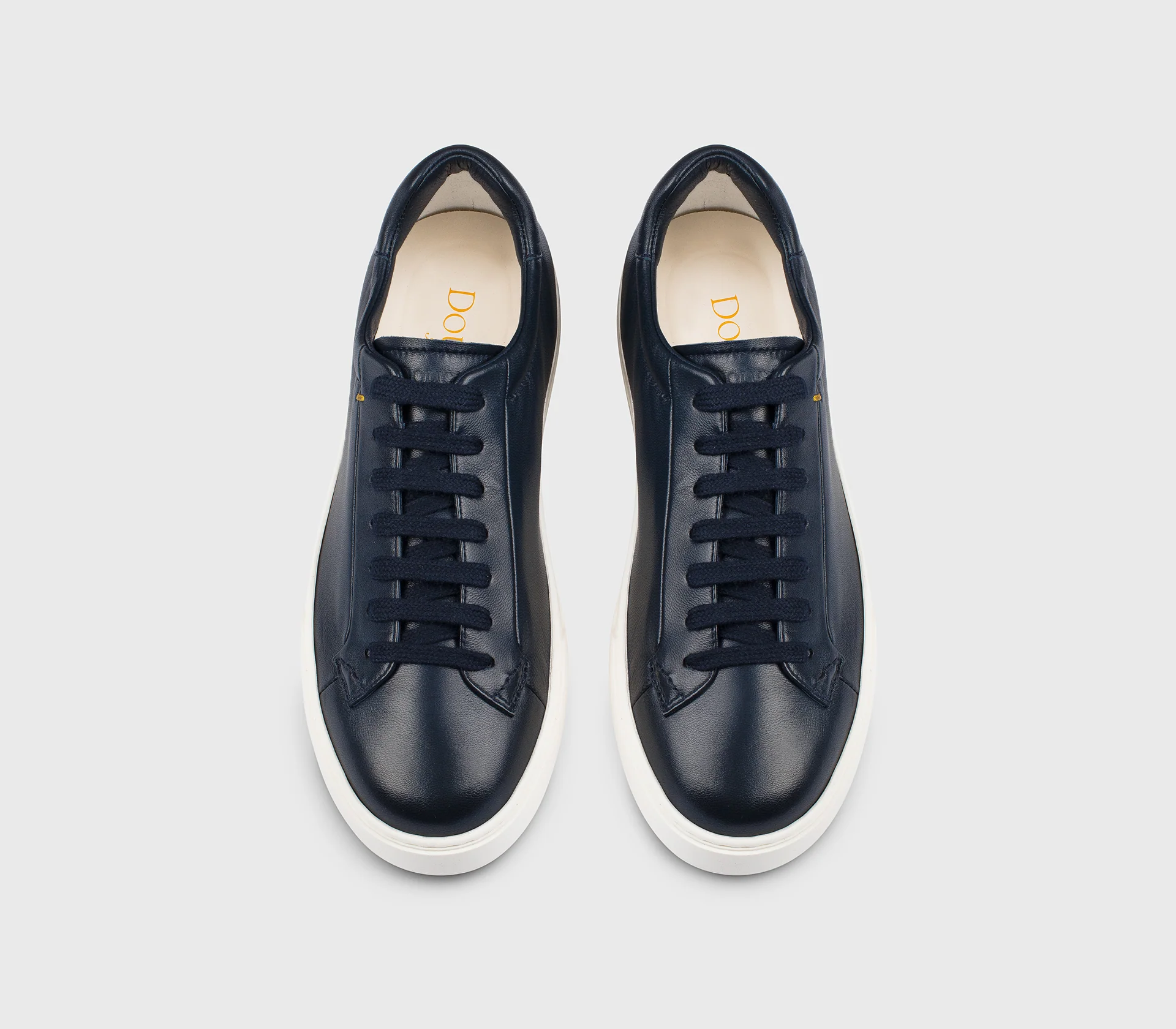 DU3552SPENUF281EB00 - Sneaker in pelle blu - Image 2