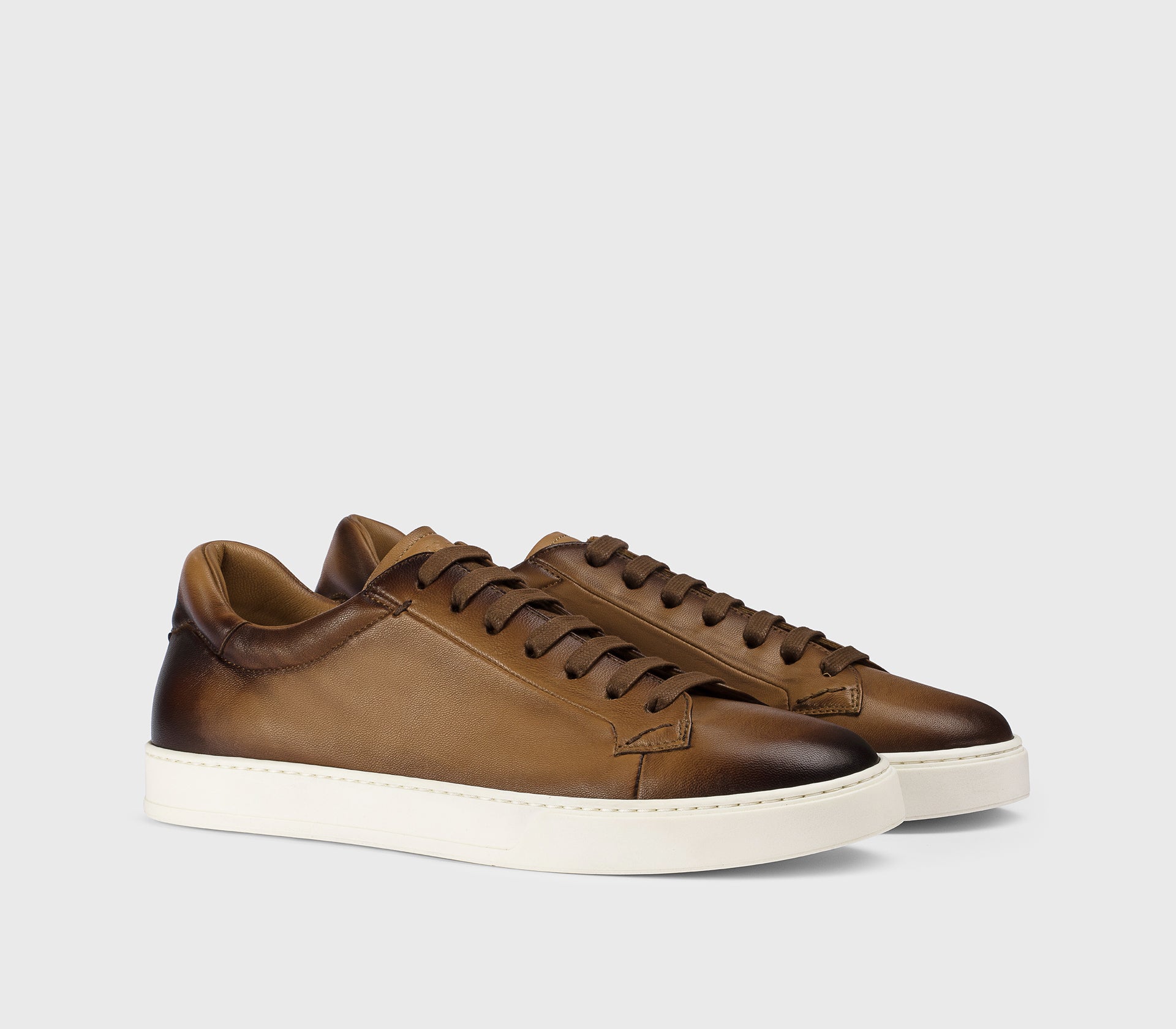 DU3552SPENUF282EC00 - Sneaker in pelle cuoio - Image 3