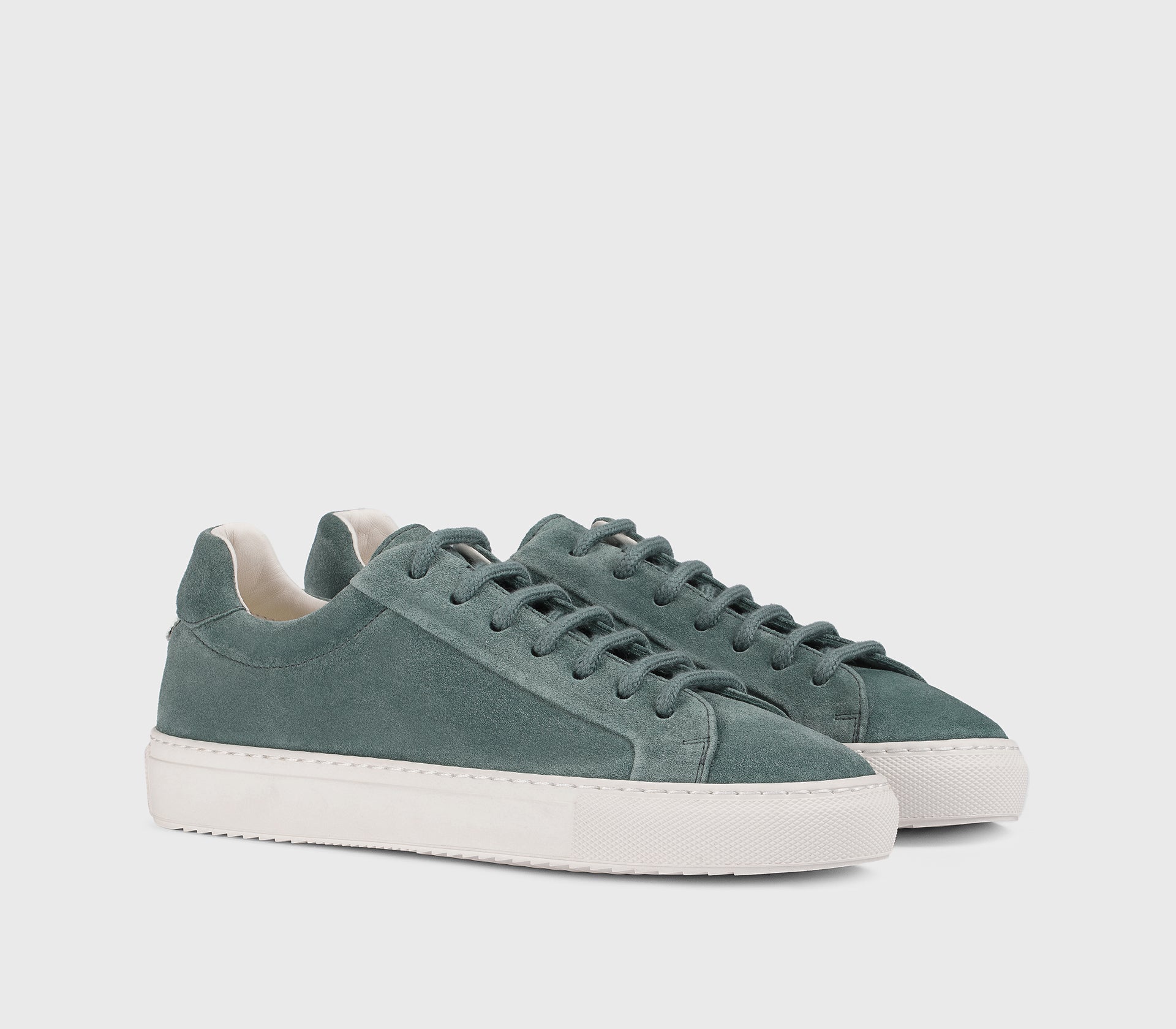 DD8901JESSUF229EB34 - Sneaker in suede blu "horizon" - Image 3