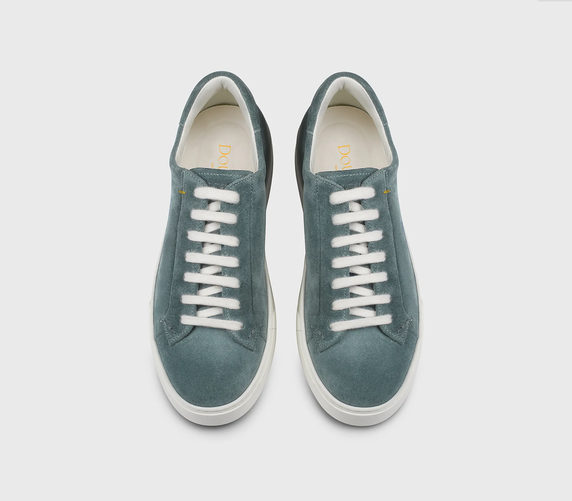 DU3552SPENUF009EB34 - Sneaker in suede blu "horizon" - Image 2