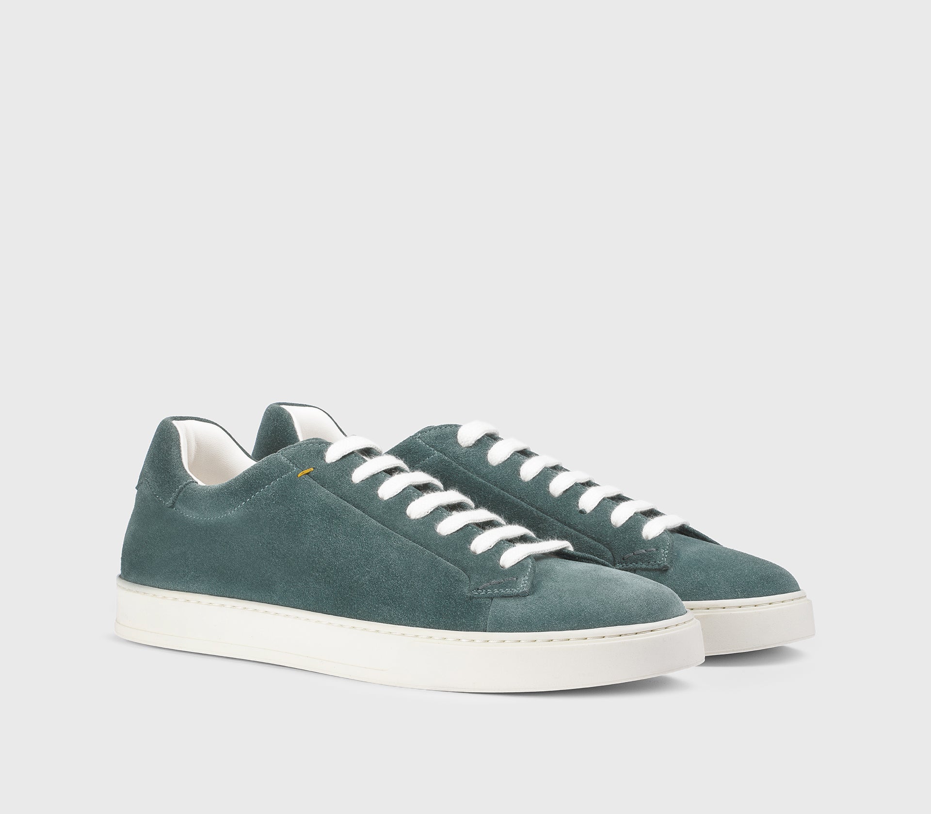 DU3552SPENUF009EB34 - Sneaker in suede blu "horizon" - Image 3