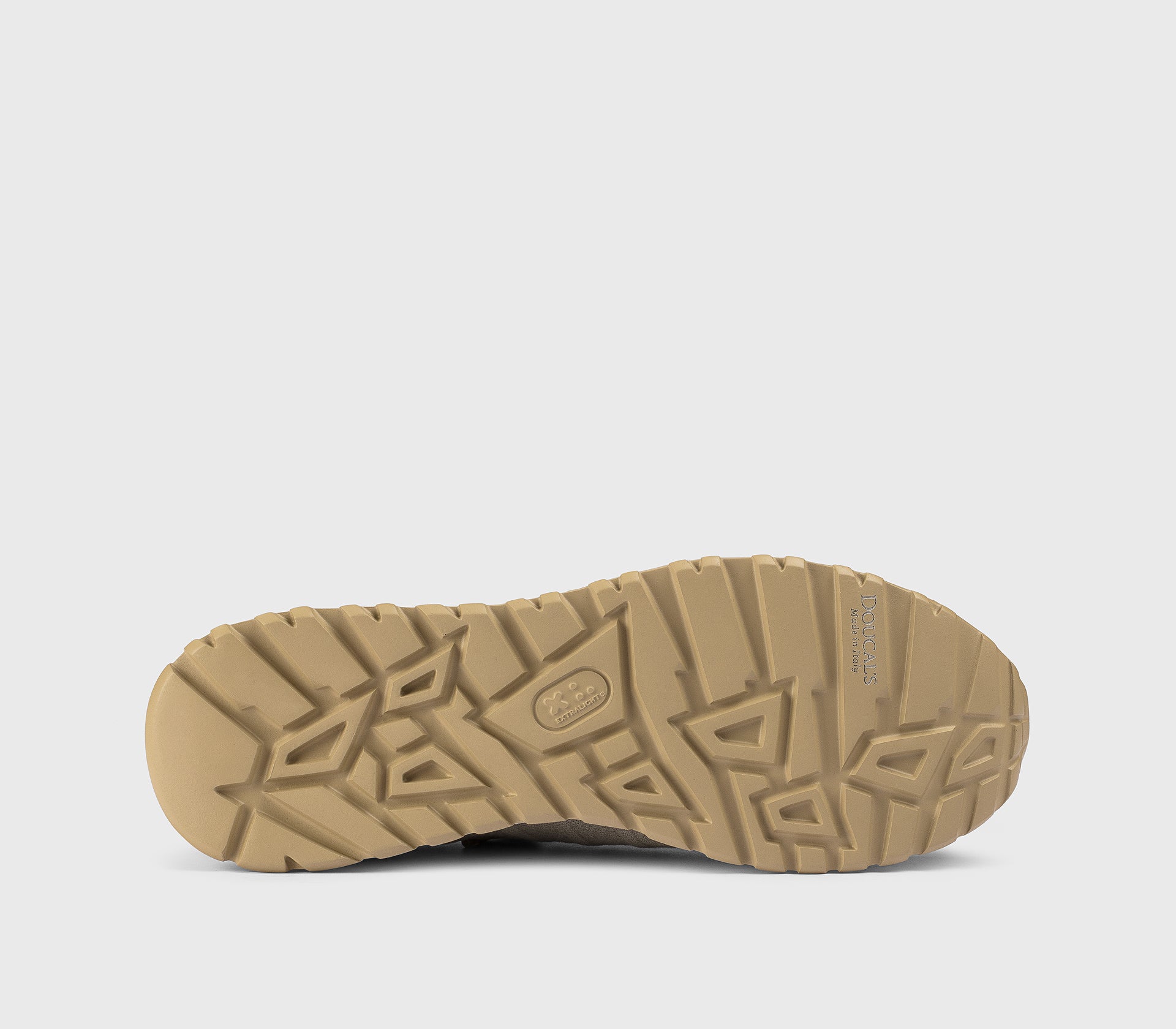 DU3222SYDNPZ830DM49 - Sneaker in tessuto tecnico e pelle taupe e creta - Image 4