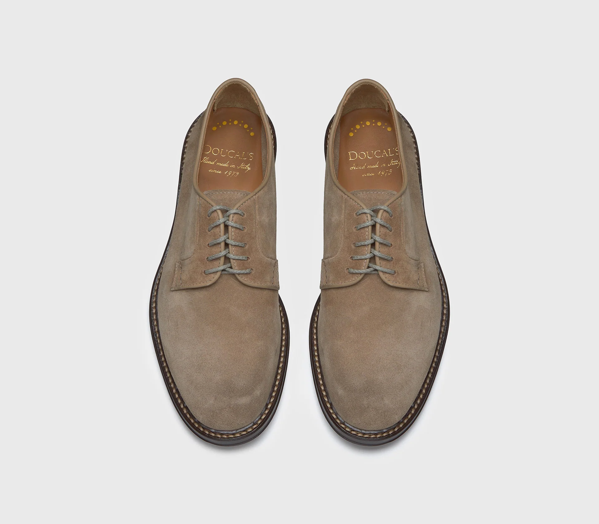 DU1385PHOEUY106MV31 - Stringate in suede beige - Image 2